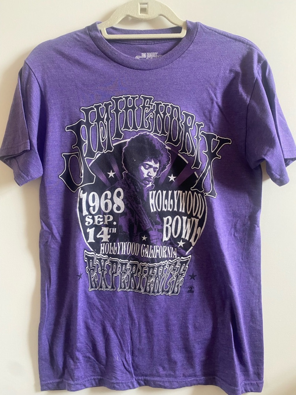 Jimi Hendrix Purple Graphic Band Tee